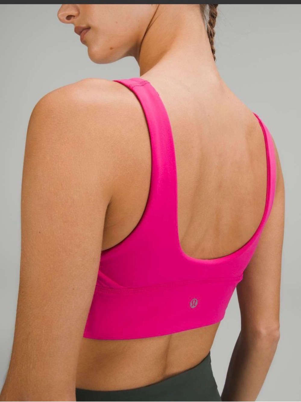 Lululemon Align Pink Sonic reversible Sports Bra